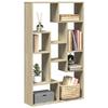 VidaXL Bookcase Sonoma Oak 72x20x120 Cm Engineered Wood, Shelf, Storage Shelf, Book Holder, Shelf To 858158