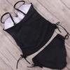 Summer Two Pieces Swimsuits Woman Push Up Swimwear Female Tankini Sets Beachwear Brazilian Bathing Suit Sports Women Bathers