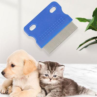 Pet Accessories Ultra Fine Metal Teeth For Cat Dog Pet Flea Rakes Fur Removal Brush Hair Shedding Comb Nit Lice Eggs Removal