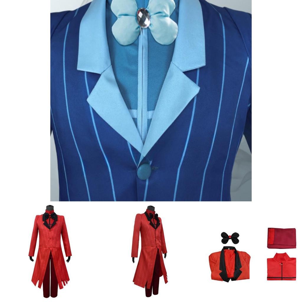 Cos Hell Hotel Cosplay Costume For Women Halloween Blitzo Performance Outfit