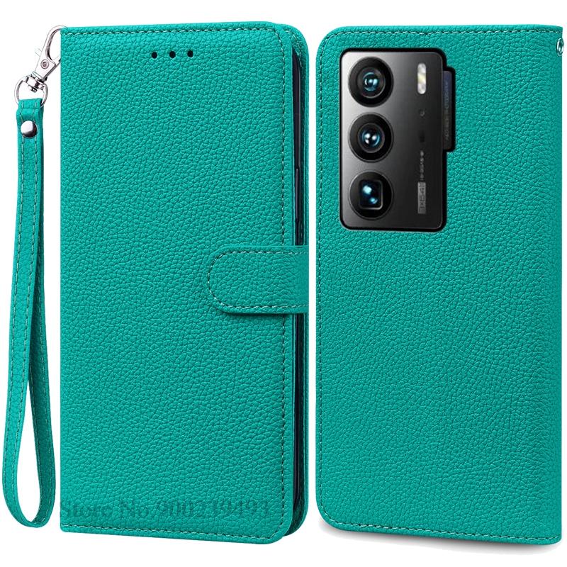 For ZTE Axon 40 Ultra Case Wallet Flip Leather Case For ZTE Axon 40 Ultra Case Silicone Book Cover Coque Fundas