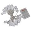 Globe String Lights Battery Powered Type Colored IP66 Waterproof LED Bulb String Lights for Christmas Holiday Decorations
