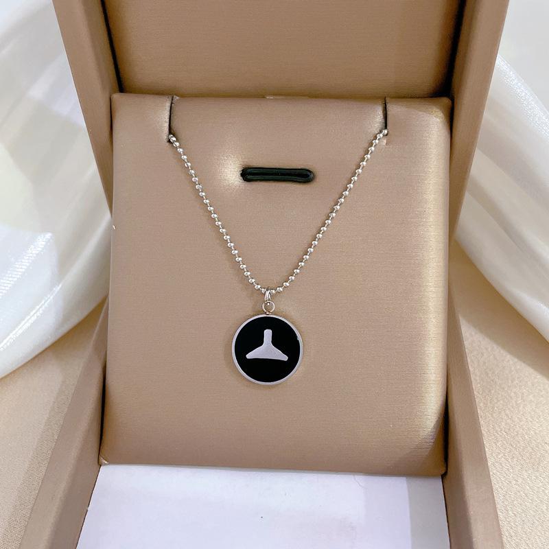 Real Gold Cold Necklace In The E-Commerce Good Goods Furnace, Women'S Collarbone Chain With Jewelry