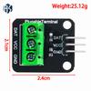 DS18B20 Moduł Czujnika Temperatury Zestaw Wodoodporny 100 CM Kabel Czujnika Cyfrowego Ze Stali Nierdzewnej Sonda Terminal Adapter Do Arduino