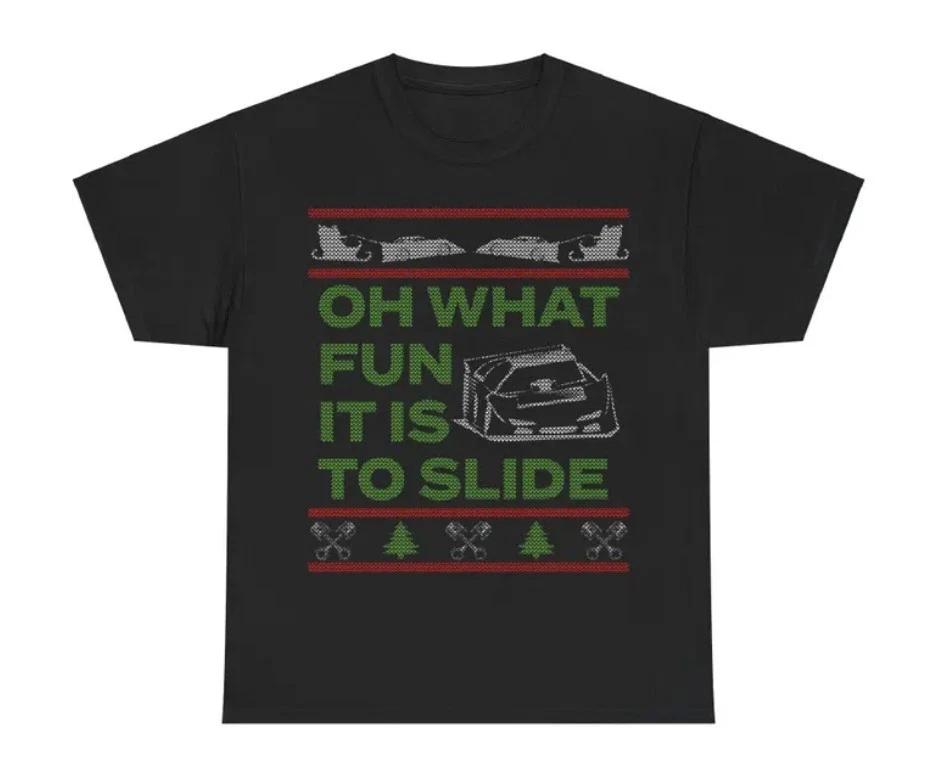 

Dirt Late Model Christmas T-Shirt L