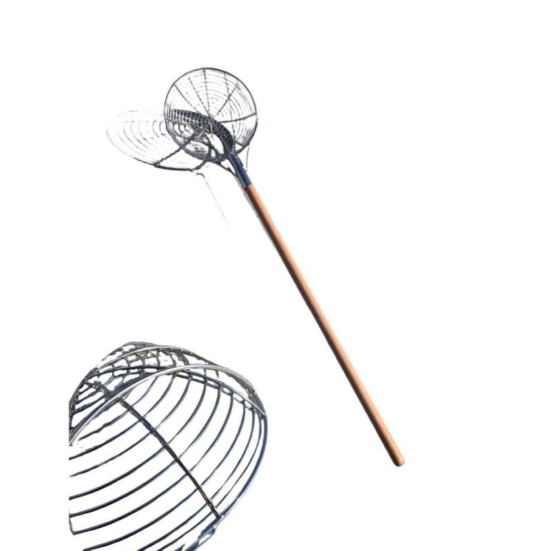 

Commercial Stainless Steel Skimmer with Long Handle