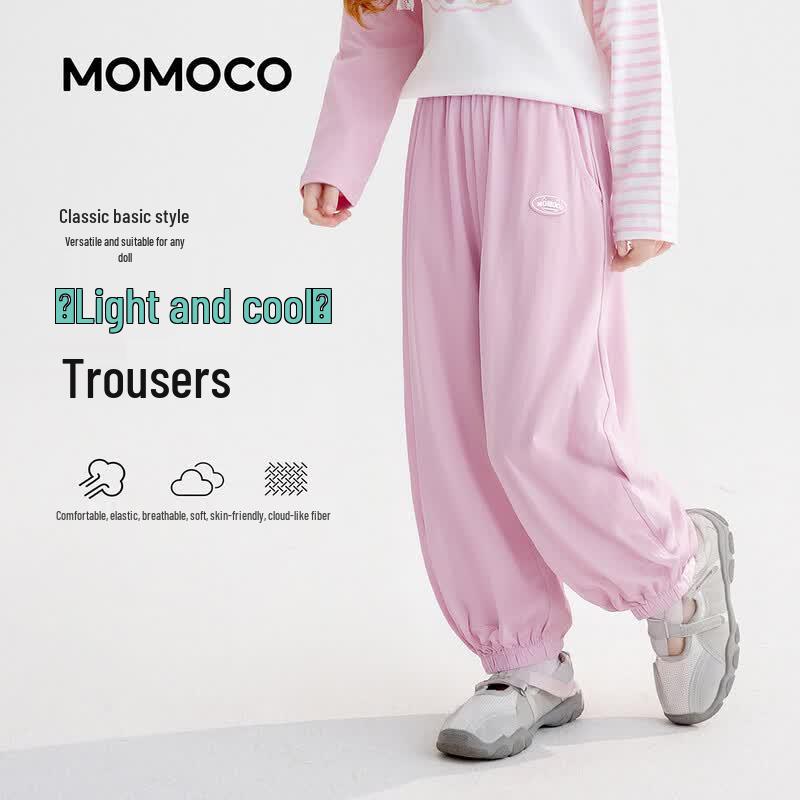 MOMOCO Girls Summer Anti-Mosquito Long Pants 140