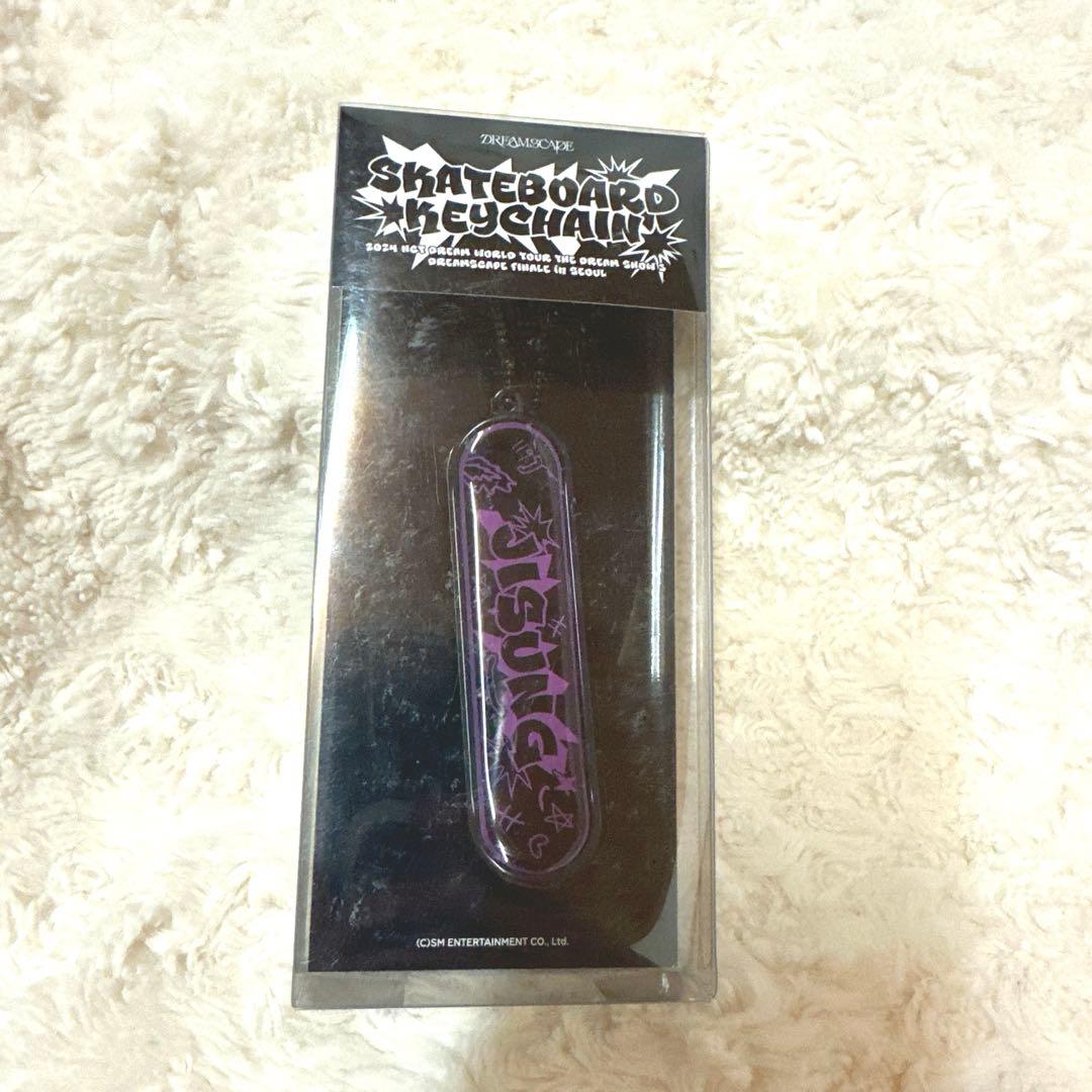 [USED] NCT DREAM Skateboard Keyring with Photocard (Jisung)