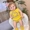 Cute 60 Cm Simulation Reborn Dolls SueSue Soft Cloth Body Realistic Baby Dolls High-end Handmade 3D Skin Veins Visible Newborn Doll Kid's Dress Up Toy
