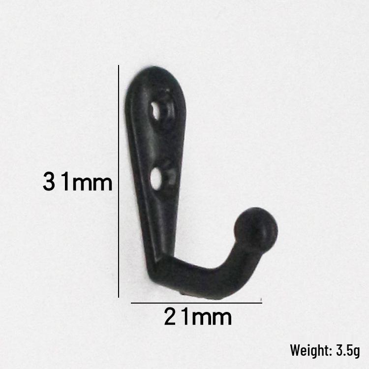 Antique Single Alloy Coat Hook for Clothes