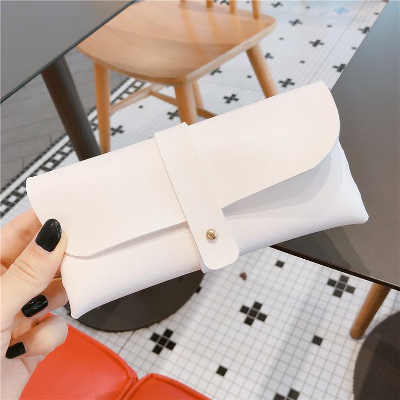 Printable Glasses Case Clip-on Sunglasses Case, Simple and Portable Storage Bag, Myopia Glasses Case, Flat Lens Sunglasses Case