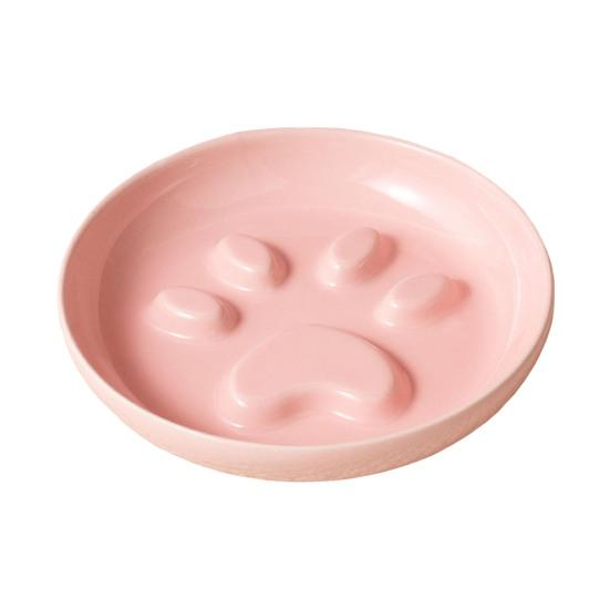 Yousheng Ceramic Slow Feeder Bowl, Slow Feeding Dog Bowl, Prevents Choking And Vomiting, Pet Food Dish for Cats