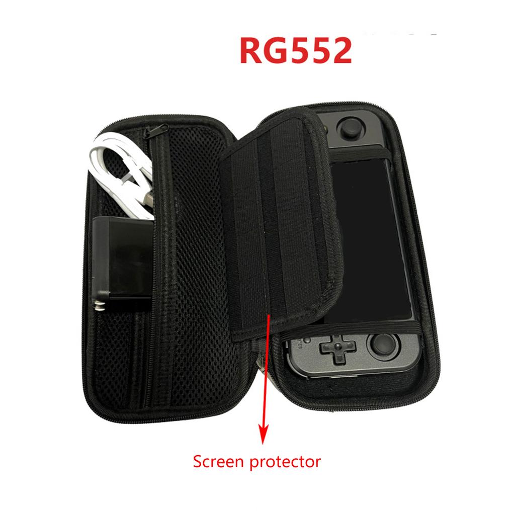 Hard Casing Storage Bag Handbag for RG552 Handheld Console Portable Travel Carrying Case Organizers Shockproof Pouch