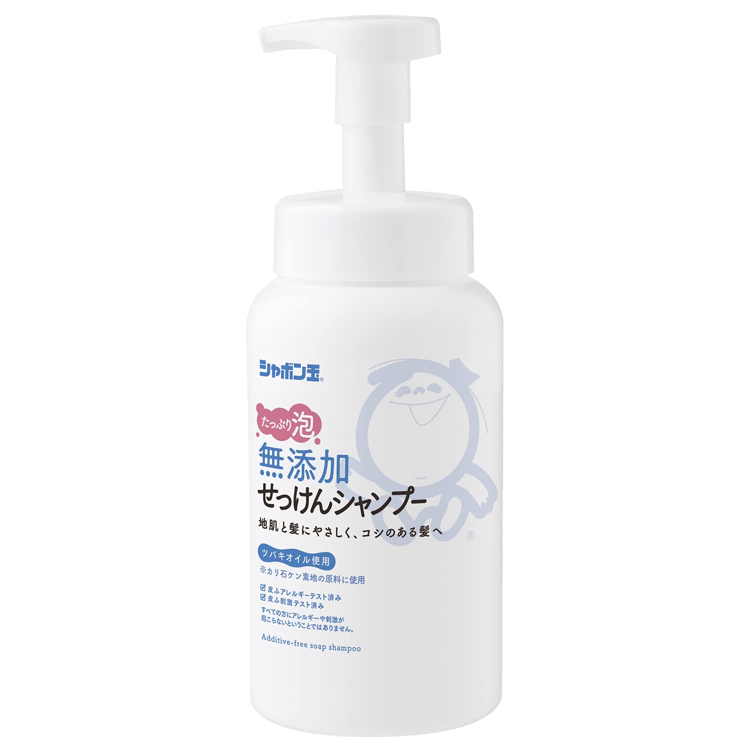 

Bubble Soap Additive-free soap shampoo foam type bottle 520mL