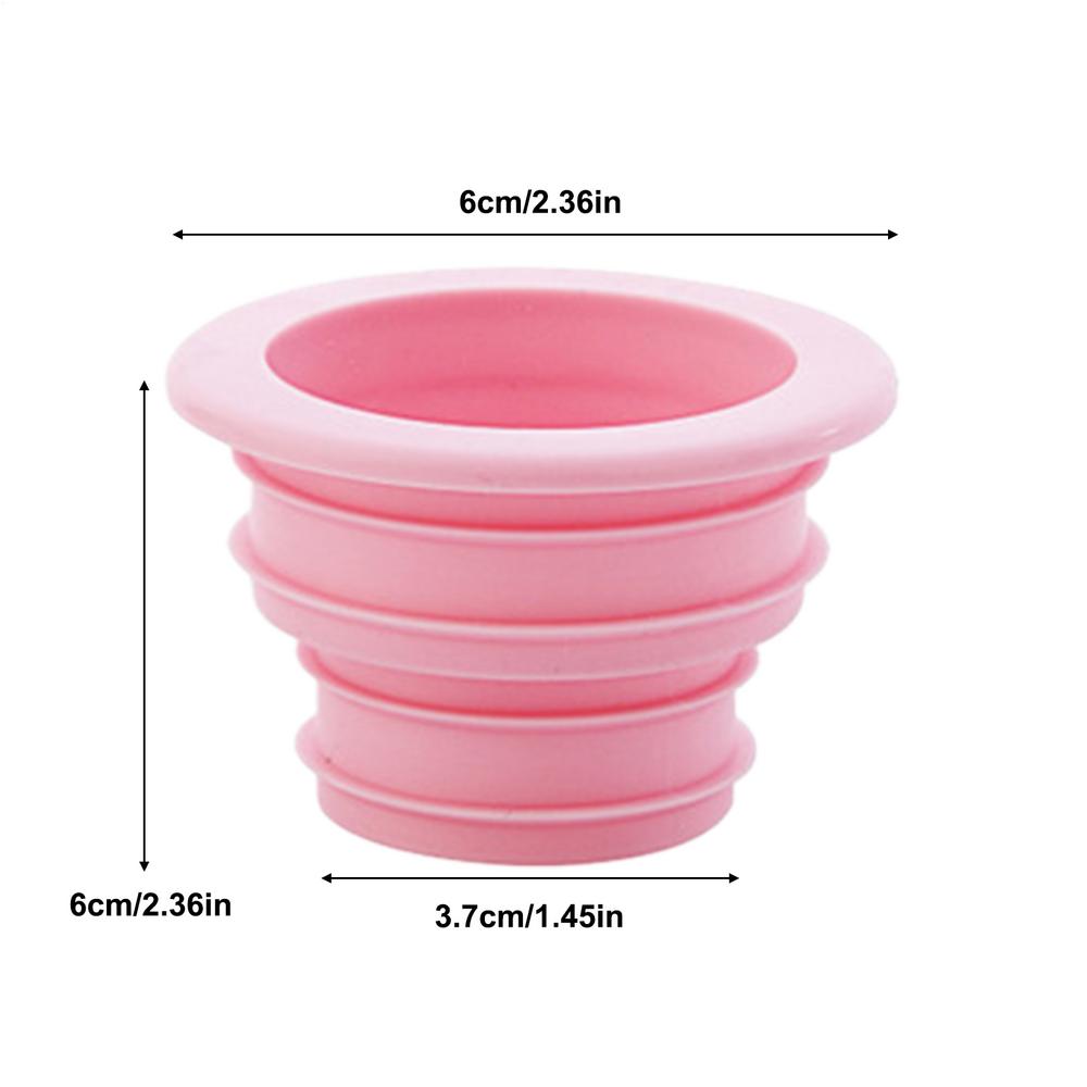 1Pcs Sewer Seal Ring Kitchen Pipe Deodorant Sealing Plug Floor Drain Seal Washing Machine Drain Pipe Kitchen accessories розовый