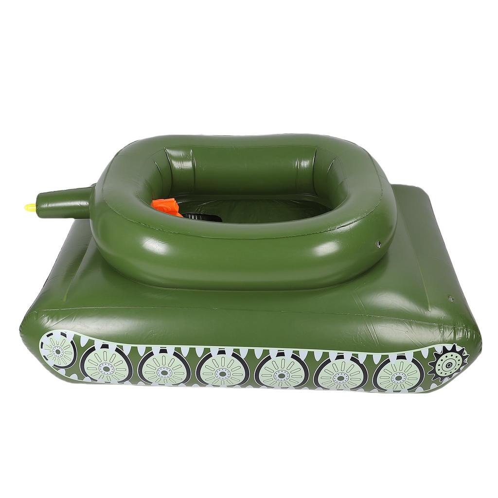 Inflatable Tank Pool Float Waterproofing PVC Leakproof Long Lasting Swimming Float Toy for Summer