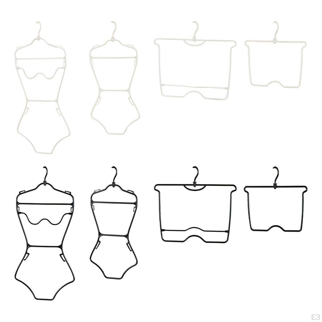 Bikini Swimsuit Hanger Closet Organizer Boutique Bathing Suit Hangera Non Slip Lingerie for