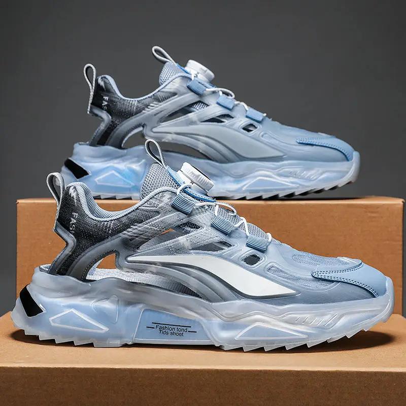 

Fashion Soft Shoes for Men Sports Running Non-slip Clearance Sale Barefoot Luxury H Wholesale Color Comfortable Summer 2025 Man Sandals 44