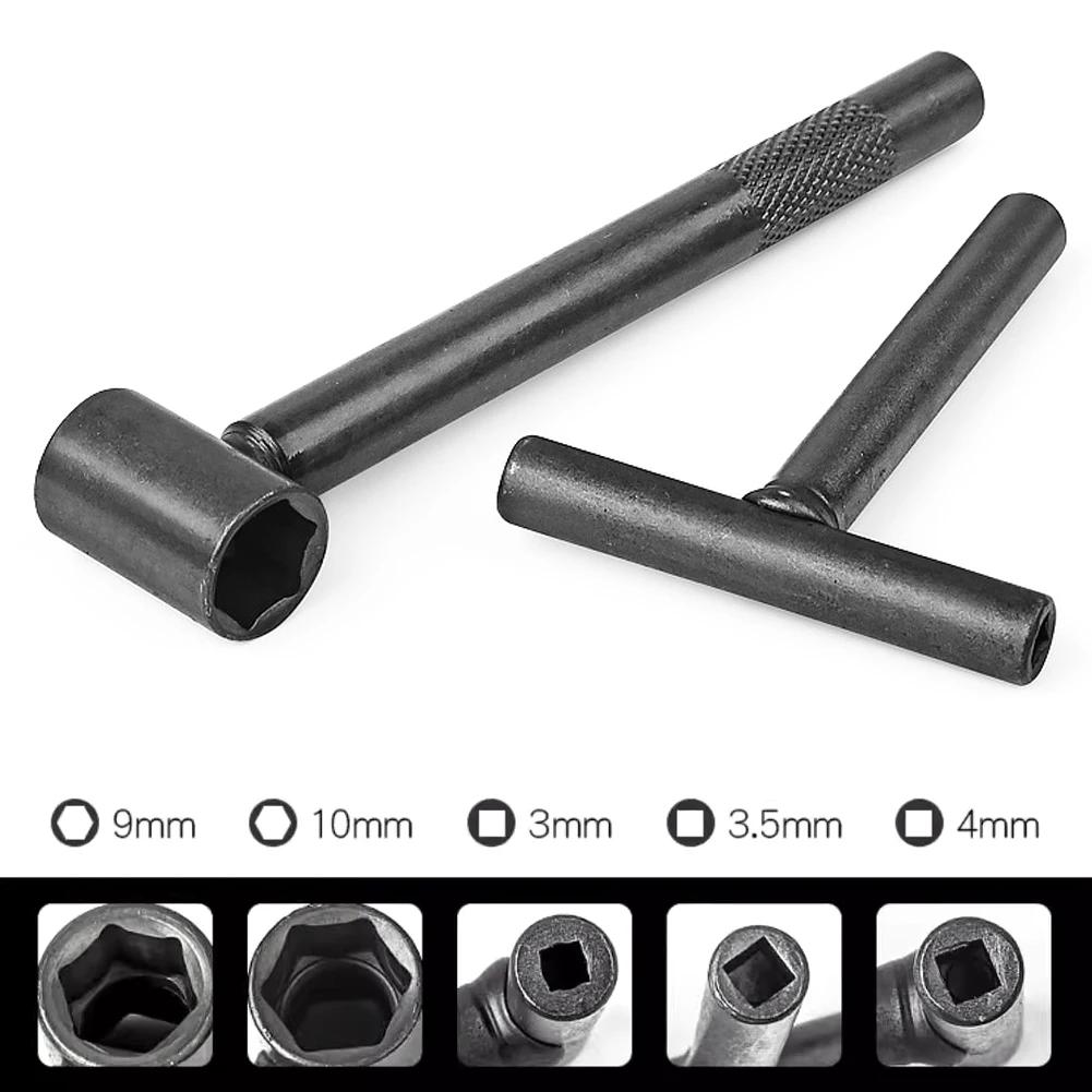 1Set High Hardness Alloy Motorcycle Valve Adjustment Tools Rustproof Square Hexagonal Wrench Set for Valve Screw Repair