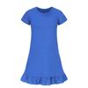 Vêtements de nuit confortables et respirants à manches courtes pour filles - Nuisettes quotidiennes pour filles