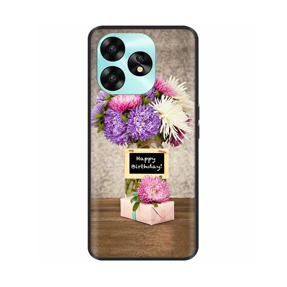 

Для UMIDIGI A15 Чохол A15C Coque Модний Милий Чорний М який Силіконовий Чохли для Телефона Для UMIDIGI A15C Funda A 15 UMIDIGIA15 Сумки UMIDIGI A15C