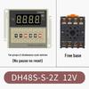 DH48S-S Digital Time Relay Cycle Switch Power-on Delay Controller, 12V/24V/220V