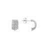 Boucles d'oreilles argentées Luxenter Soinsu
