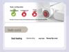Intelligent Heated Toilet Seat with Automatic Flushing and Night Light - Fits U & V-Shaped Toilets