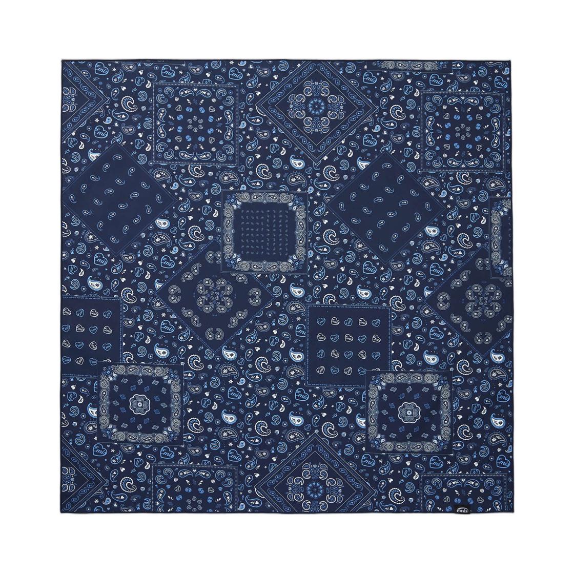 EMIS Paisley Scarf Navy ONE SIZE