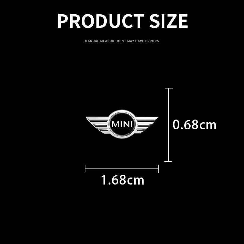 2/5/10 Stück Auto Logo Aufkleber Mittelkonsole Aufkleber Autozubehör Für BMW Mini Cooper F54 F55 F56 R56 R60 SONE Roadster Clubman Coupé