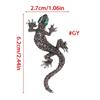 Antique Style Lizard Brooch Unique Alloy Reptile Design Fashion Accessory For Coat Bag Decoration Birthday Present