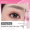 Rock Sweet 2-in-1 Eyebrow Pencil & Gel Double-headed 0.05mm Ultra-fine Waterproof Last All-day Eyebrow Pen with Precise Brush
