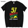 51 Mello Yellow - Days of Thunder Men's Custom Black Men T-shirt Brand Euro Size Tee-shirt