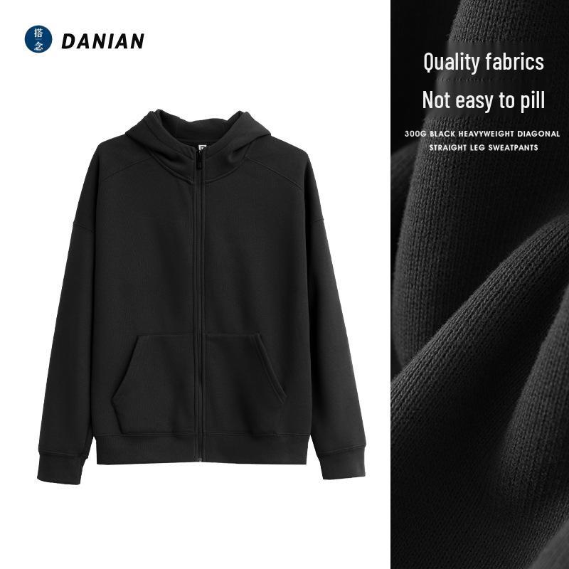 Unisex Heavyweight Zip Hoodie Jacket with Custom Logo Print S