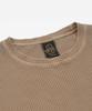 FRIZMWORKS Pigment Dyeing Waffle Pocket Tee _ Tan