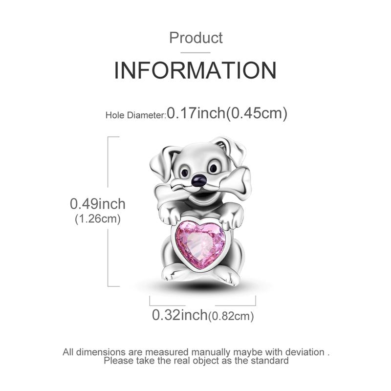 Original Charms Beads Pendant 925 Silver Parent Child Holding Hands Kitten Beads Fit Bracelet Woman Jewelry Gifts
