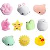 10 Pack Squishy Toys Set Squishee Rubber Toys Multicolor Soft Stress Relief Toys for Kids Gift