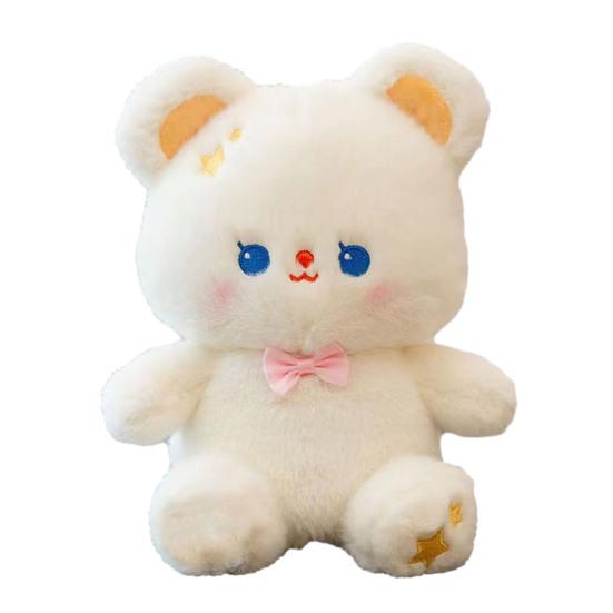 

Мультяшная плюшевая игрушка, милый кролик/медведь, кукла, плюшевая одежда, мини-бантик, мягкая пушистая подушка с украшением в виде животного, детская кукла-компаньон, игрушка, подарок на день рождения Bear