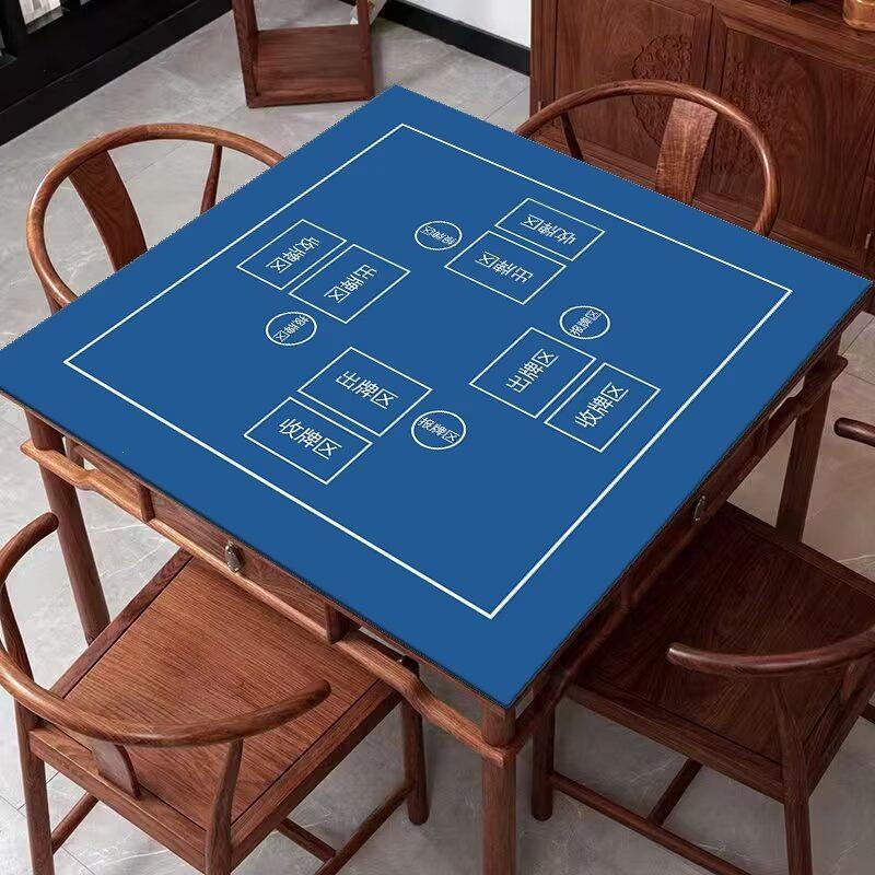 Anti-Rutsch-Tischmatte im chinesischen Stil für Mahjong & Poker - Design mit acht Unsterblichen aus Kieselgur