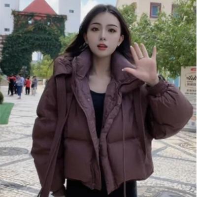 New Women's Winter Cotton Coat, Short Korean Style Design, Loose Cotton Coat, Thickened Coat for Small People