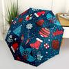 1pc Christmas, Winter Open/Close Folding Umbrella, All- Portable Umbrella for & Men, Stylish Accessory (Holiday Gift) 8-Rib Yy251213175