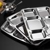 Yunluan 304 Stainless Steel Divided Dinner Plate