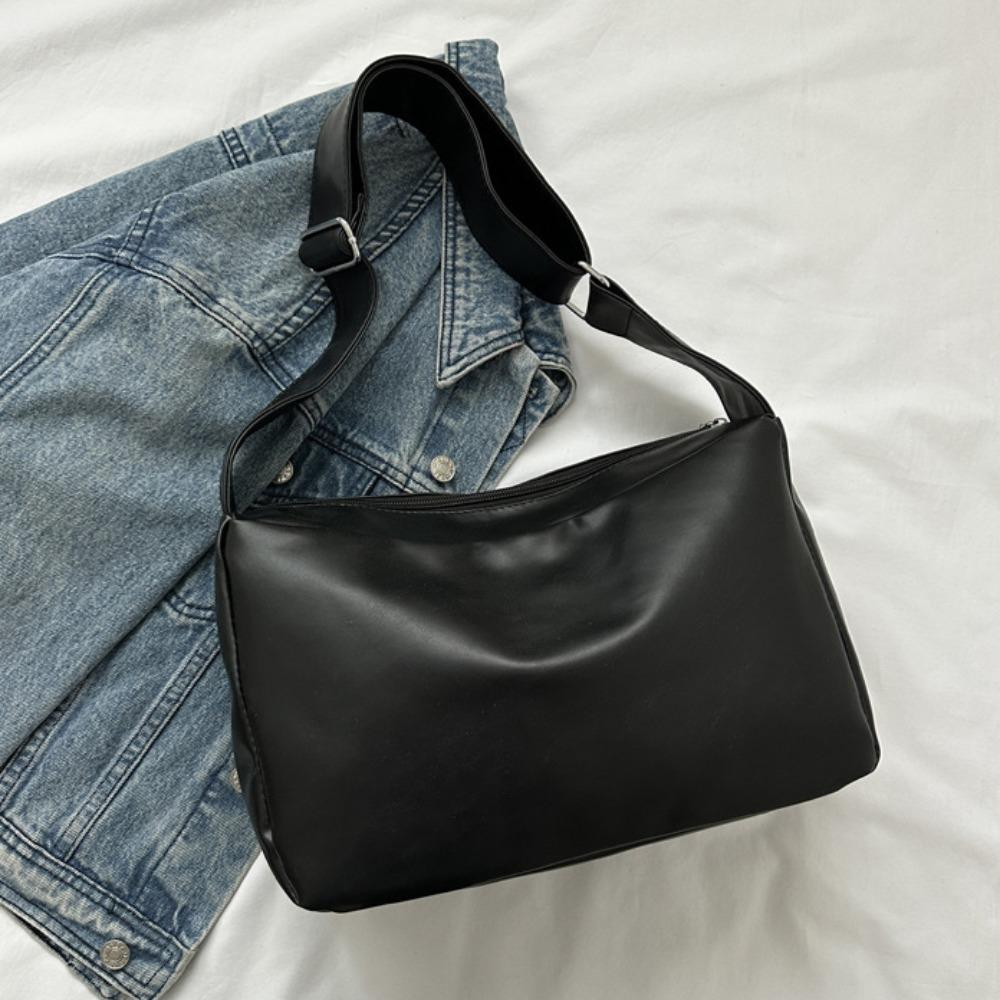 PU Leather Shoulder Bag Women Portable Ladies Tote Bag Fashion Casual Crossbody Bag  Girl