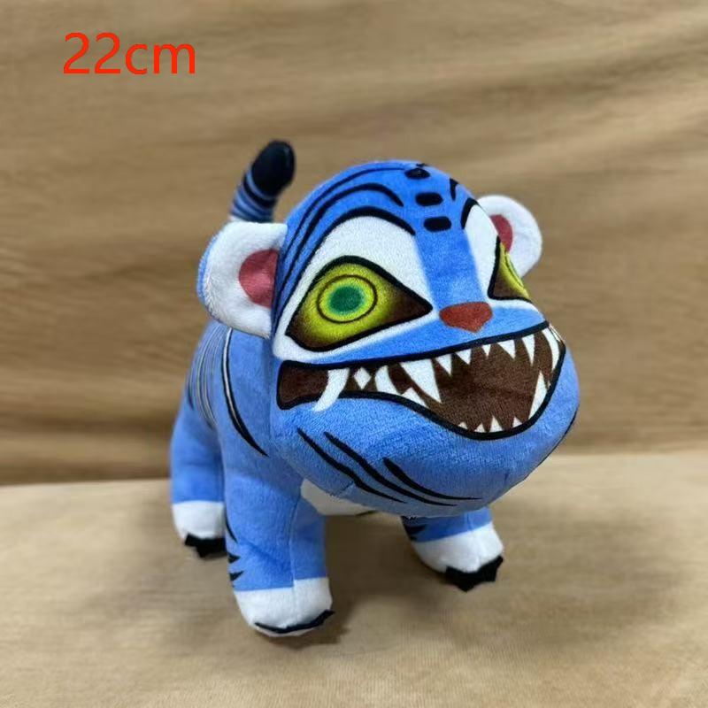 Hot Anime Kpop Demon Hunters Plush Cute KPOP Tiger Plushies Soft Stuffed Desk Decoration Doll Toy Fans Gift.