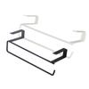 Cabinet Roll Paper Holder Paper Towel Hanger Iron Cabinet Hanging Rack