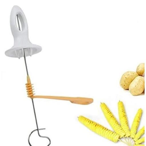 RSINC Manueller Kartoffelschneider Wiederverwendbarer Kartoffel-Twister Spiral-Kartoffelchips-Maker JL156070859510