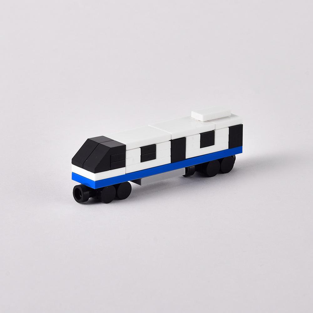 High-Speed Train Model Building Blocks - Compatible with LEGO