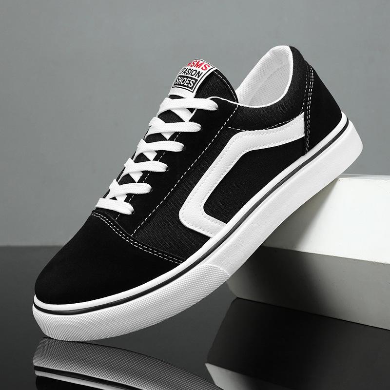 Canvas Shoes Men's Spring New Men's Shoes Youth Versatile Board Shoes Men's Sports and Leisure Shoes Men