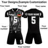 Personalised Shirts Kit Mens Girls With Name Number Custom Football Jerseys For Boys Training Suit