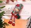 Christmas decorations household fireplace atmosphere pendant cartoon socks gift bag children's candy pendant